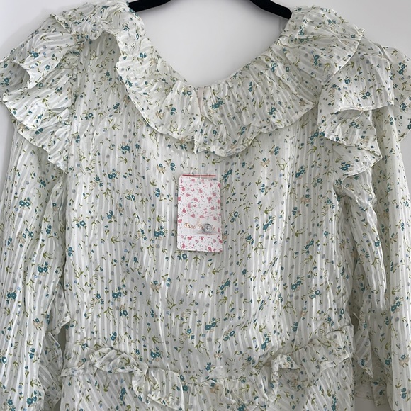 NWT - Free People Sweetest Thing Mini Dress in Ivory - Picture 9 of 9